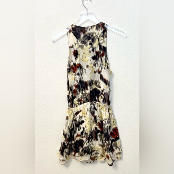 Parker Silk Printed Dress S - Picture 3 of 3